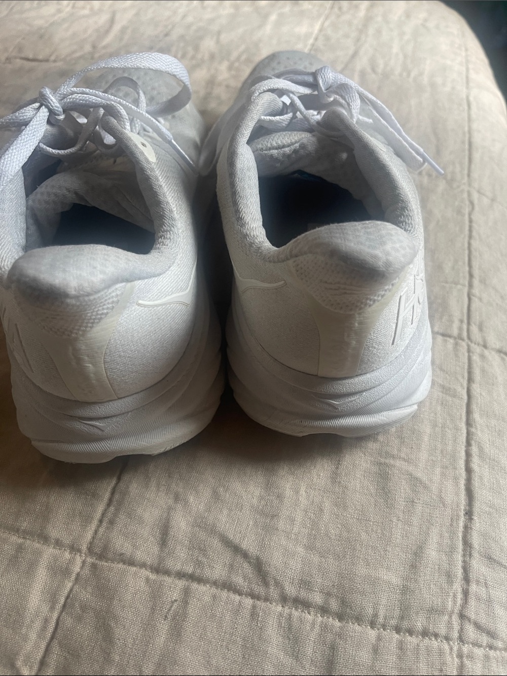 Hoka White Men's/Unisex Running Sneakers - Picture 3 of 6